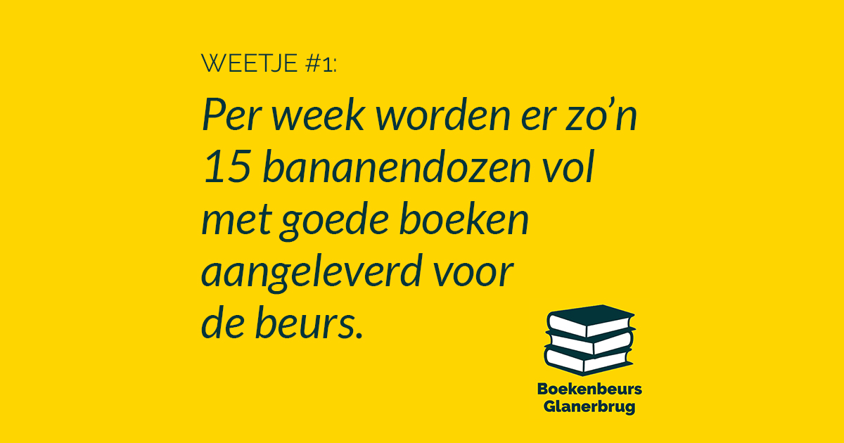 Boekenbeurs weetje #1