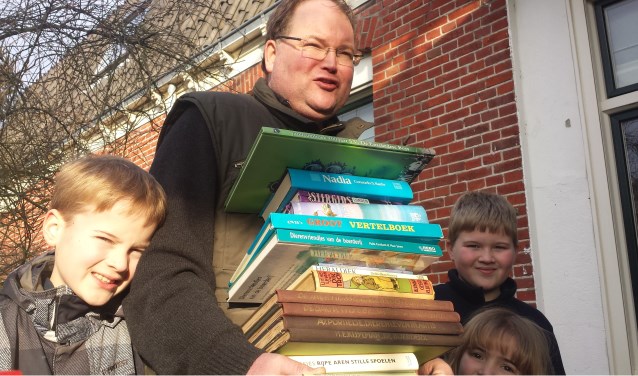 Foto bij Huis aan Huis artikel over de Boekenbeurs