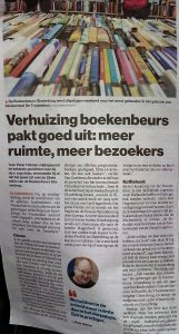 TC Tubantia Artikel Meer boeken en meer ruimte voor bezoekers op Boekenbeurs Glanerbrug